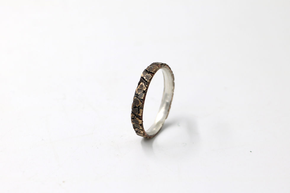 Crackle Ring #10