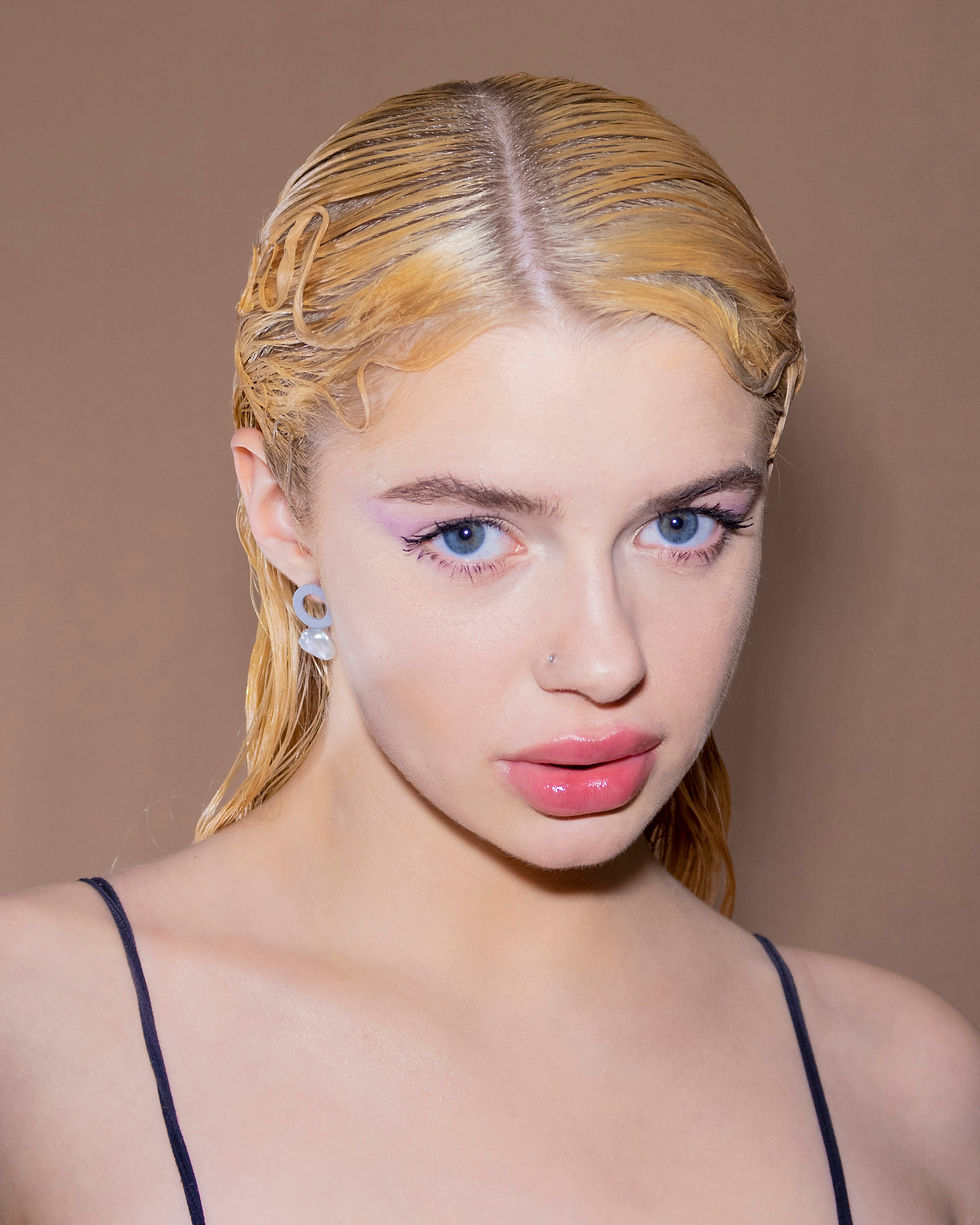 Thumbnail: Solar - Silver Grey Earrings