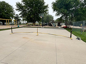 Picture of basketball court