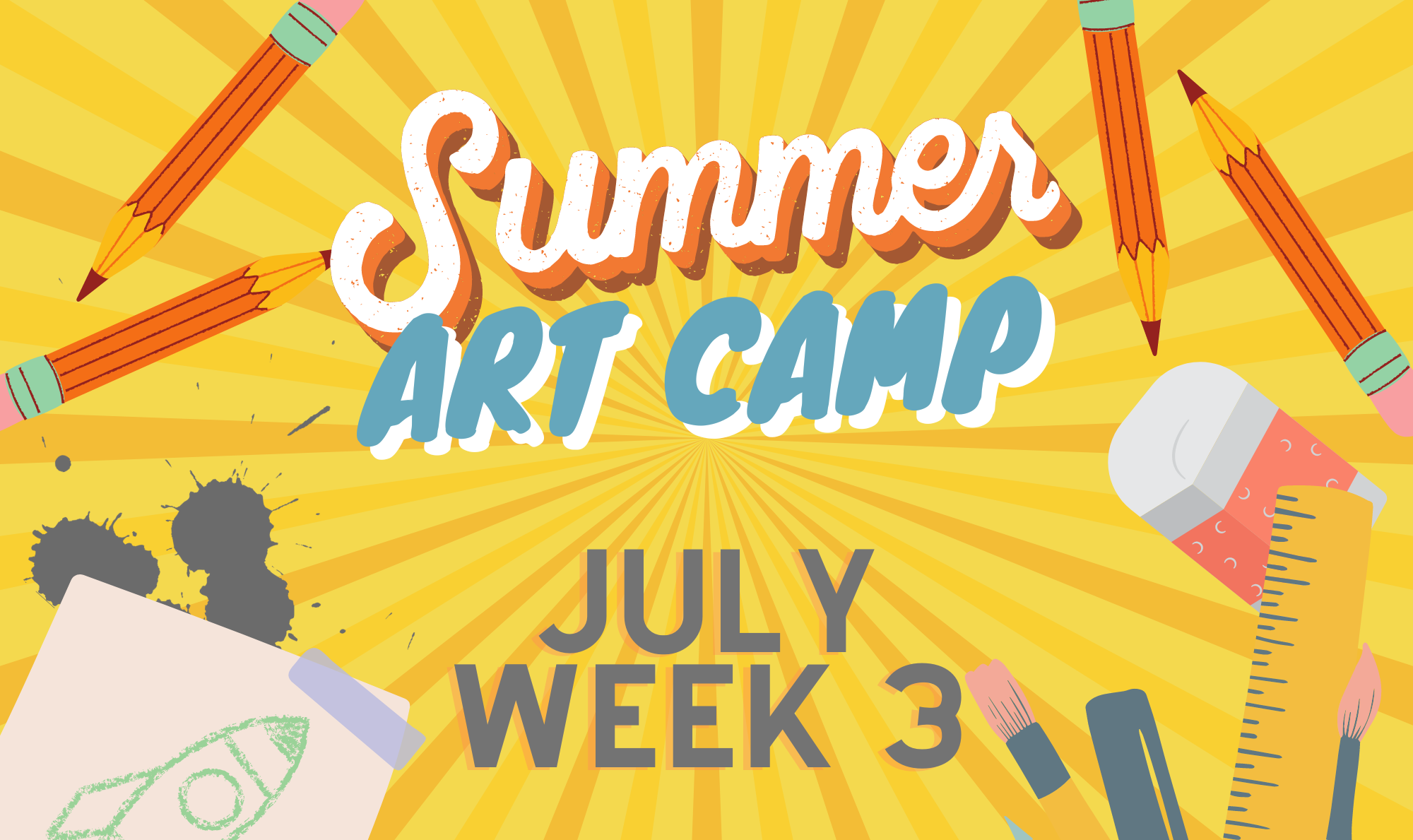 JULY KIDS SUMMER CAMP WEEK 3: JULY 15TH - 19TH