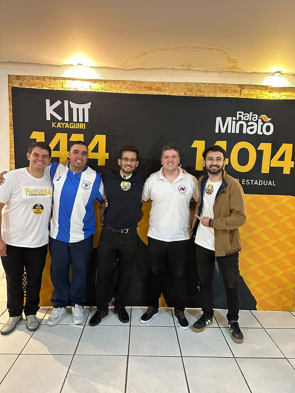 Deputado federal Kim Kataguiri visita Cruzeiro a convite do Presidente da câmara Paulo Filipe