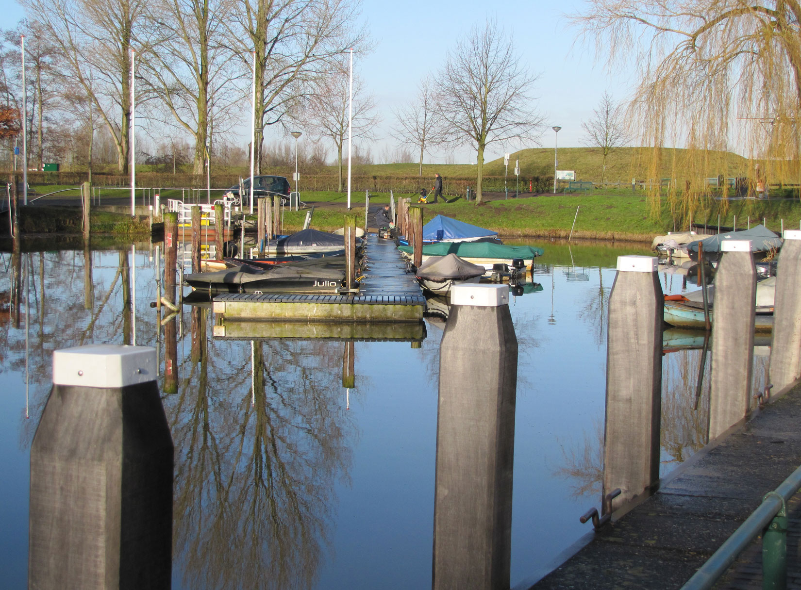 Het haventje in Terheijden