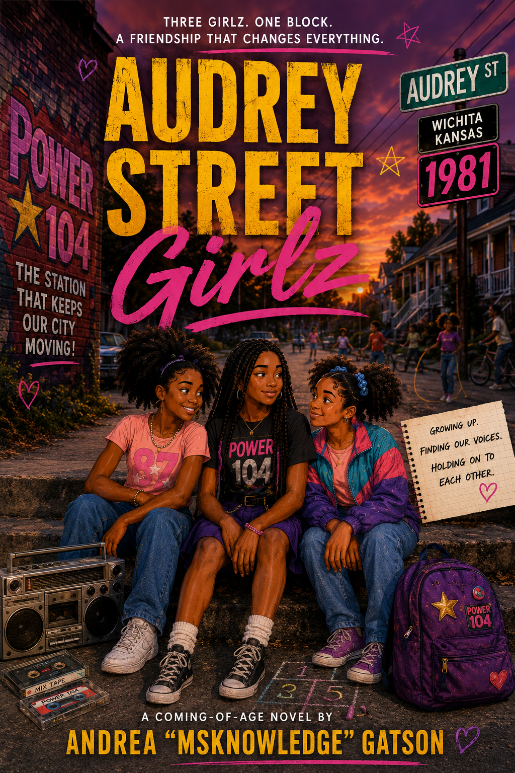 Audrey Street Girlz — Book One: 7th Grade: The Year They Noticed Me
