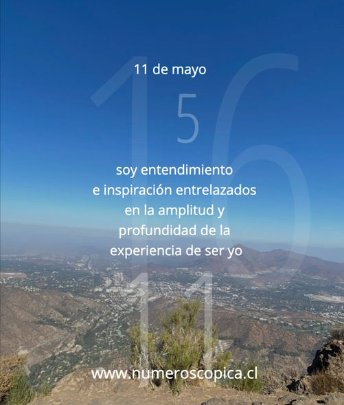 miércoles 11 de mayo