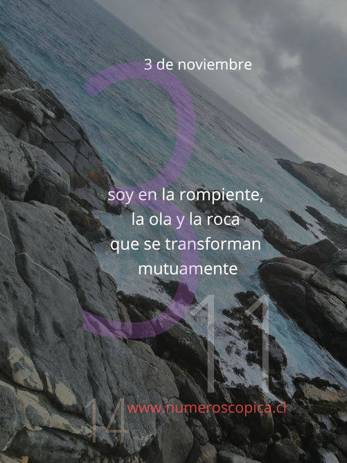 miércoles 3 de noviembre