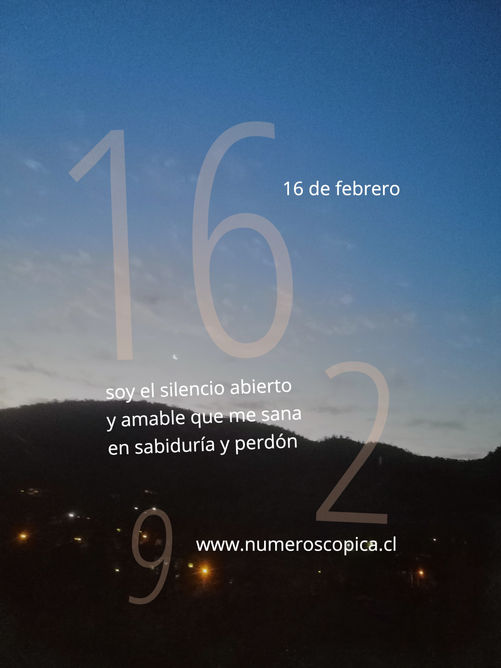 miércoles 16 de febrero