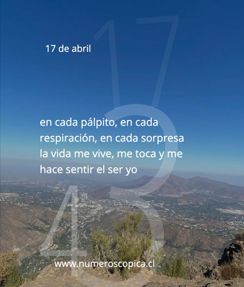 domingo 17 de abril