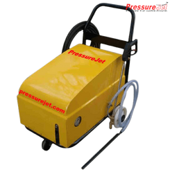 Wet Sandblasting Covered Trolley