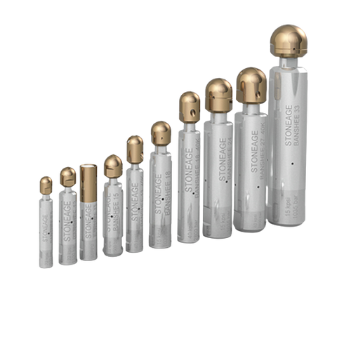 Rotating Tube Cleaning Nozzles by Pressure Jet 