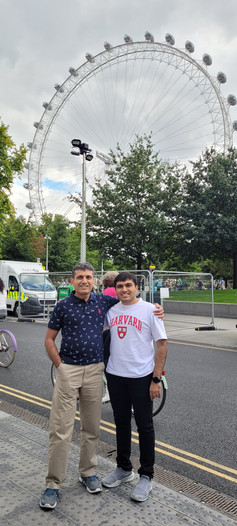 Abhi Shah with Vishal Shah