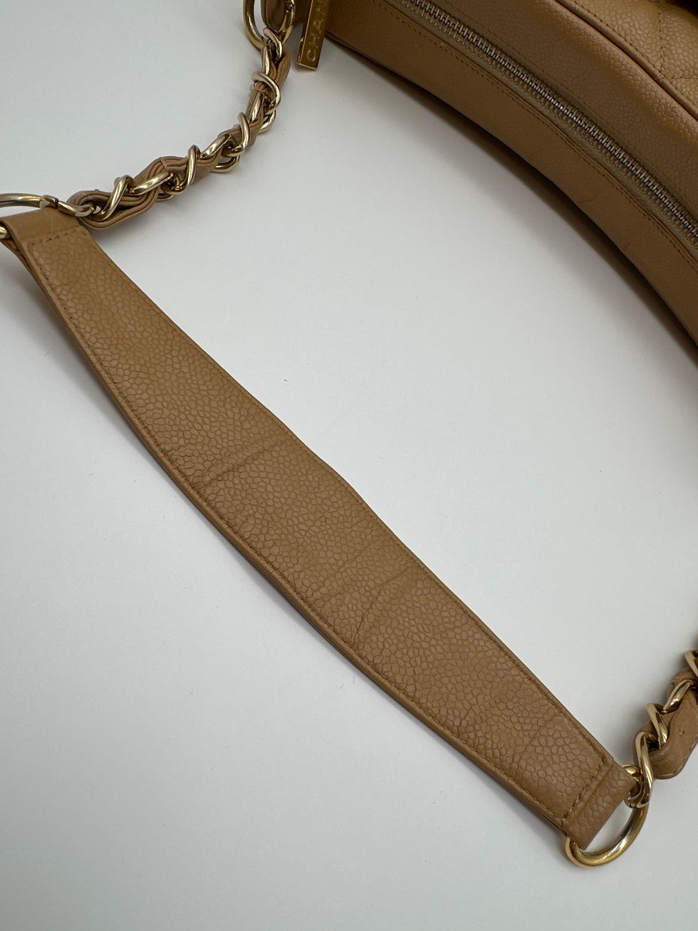 Thumbnail: Chanel Beige Timeless CC Caviar 2003-2004