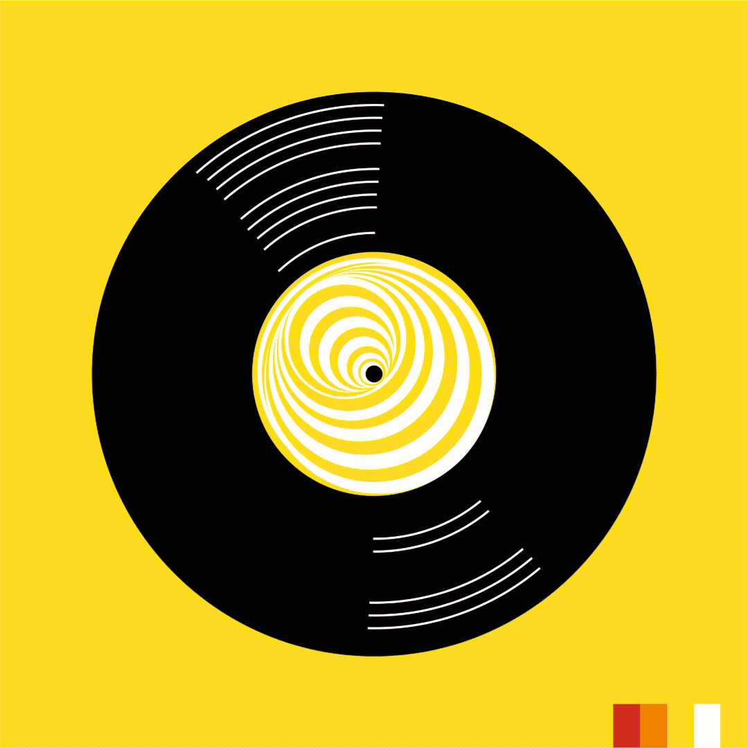 Record vinyl icon