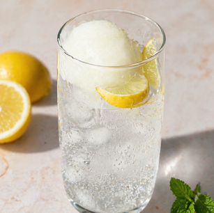 Lemon and elderflower Float