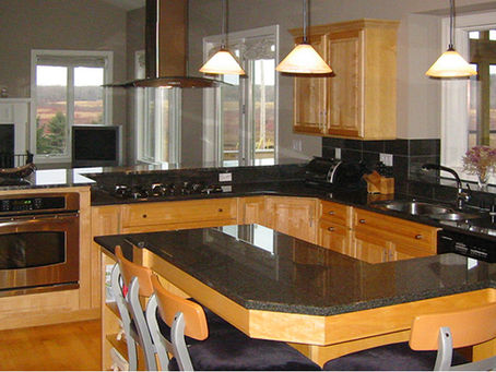 A newly renovated kitchen