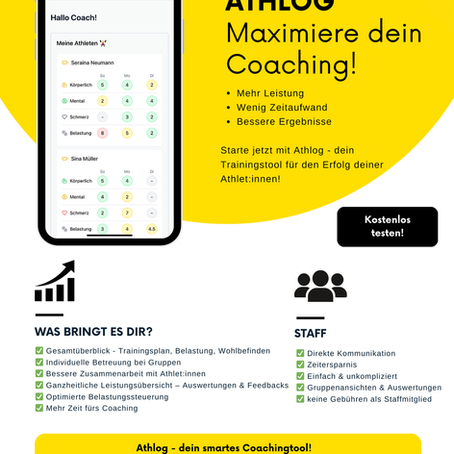 Workshop zur Traininigstool-App Athlog