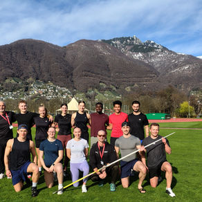 Trainingslager Sprint und Speer in Tenero