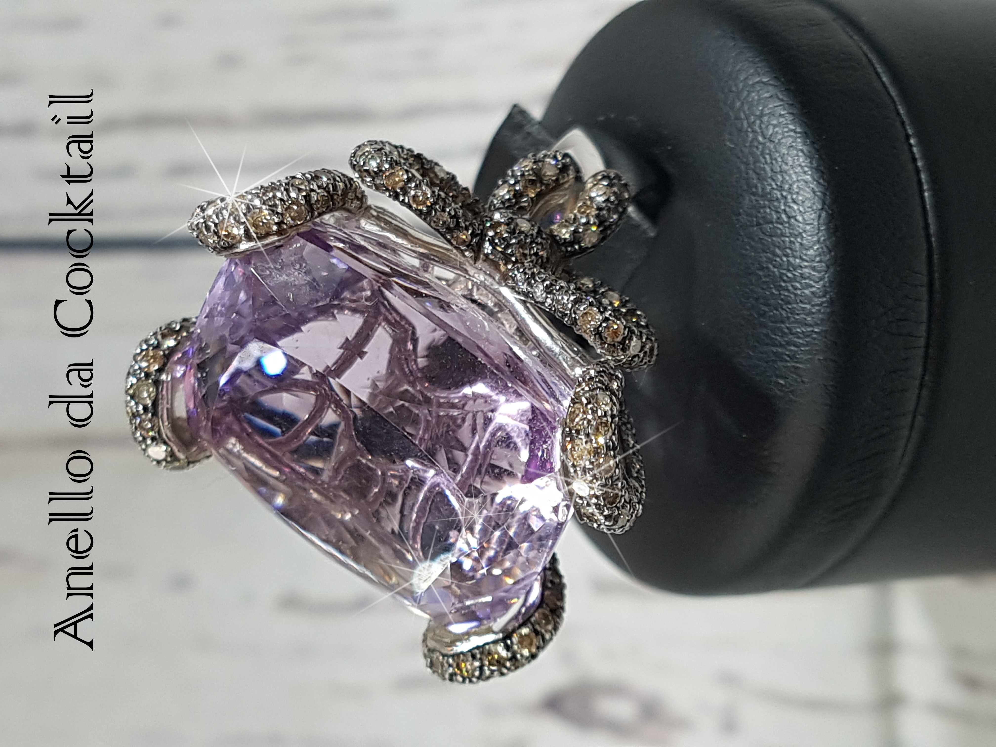 Anello da Cocktail ametista