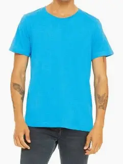 Bella Canvas Crew - Neon Blue