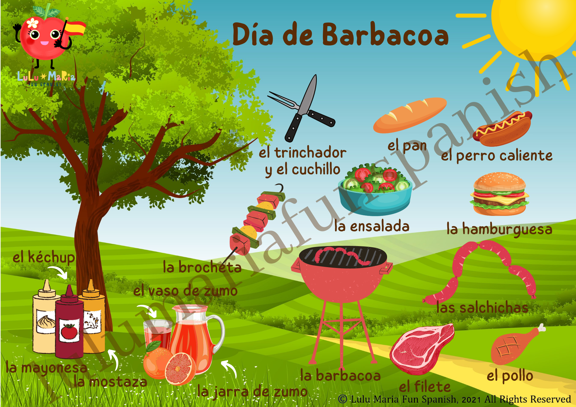 Día de Barbacoa - Poster