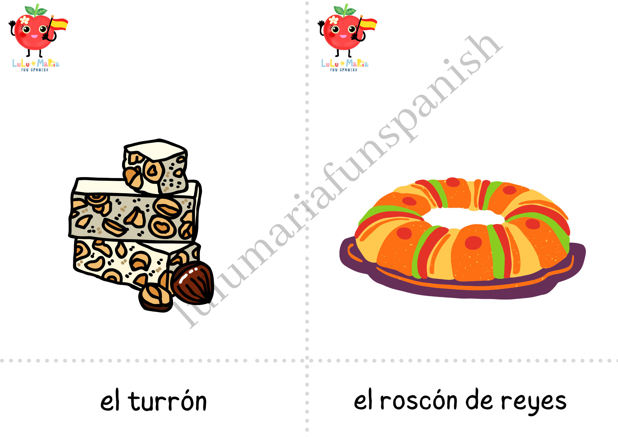Christmas - Navidad - Flashcards