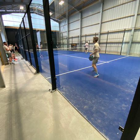 Terrain de padel couvert automatique — Padel Klub Ploudaniel