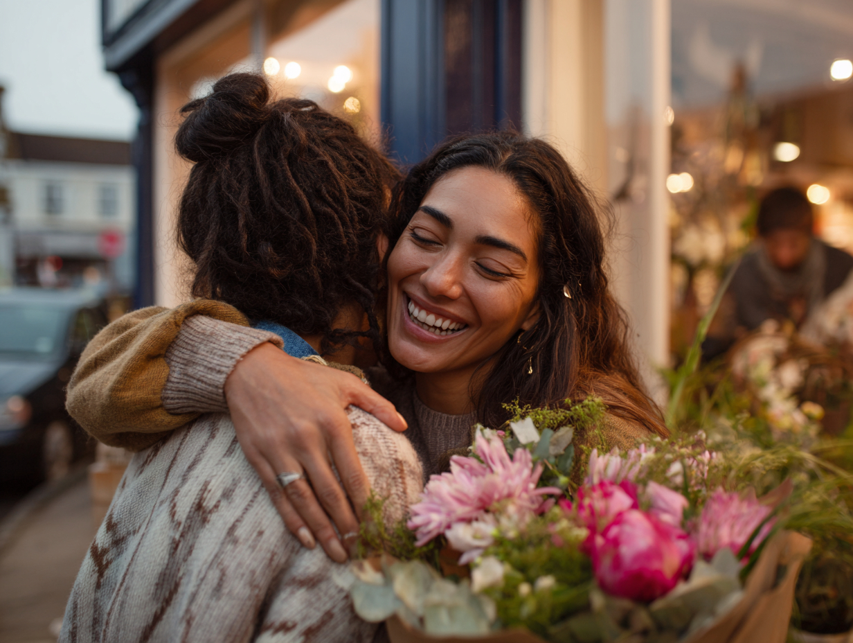 heartofbusiness_Customer_receiving_a_surprise_bouquet_from_a__a97fa1cf-969b-47a0-ad7d-97d0