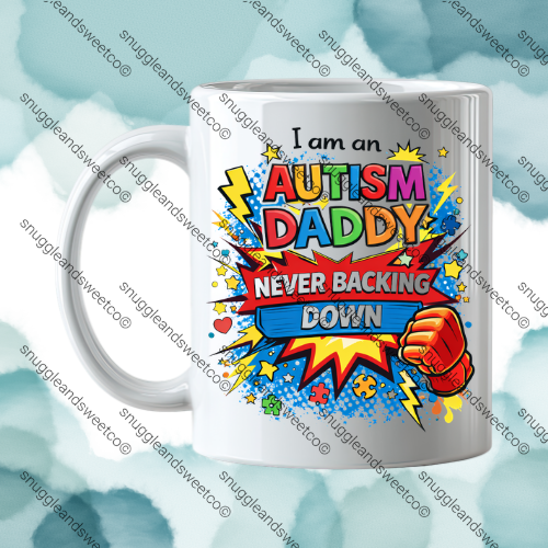 Autism dad mug -14