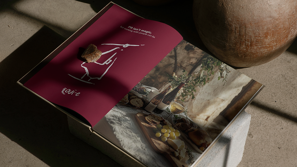 weeknight studio branding design PR