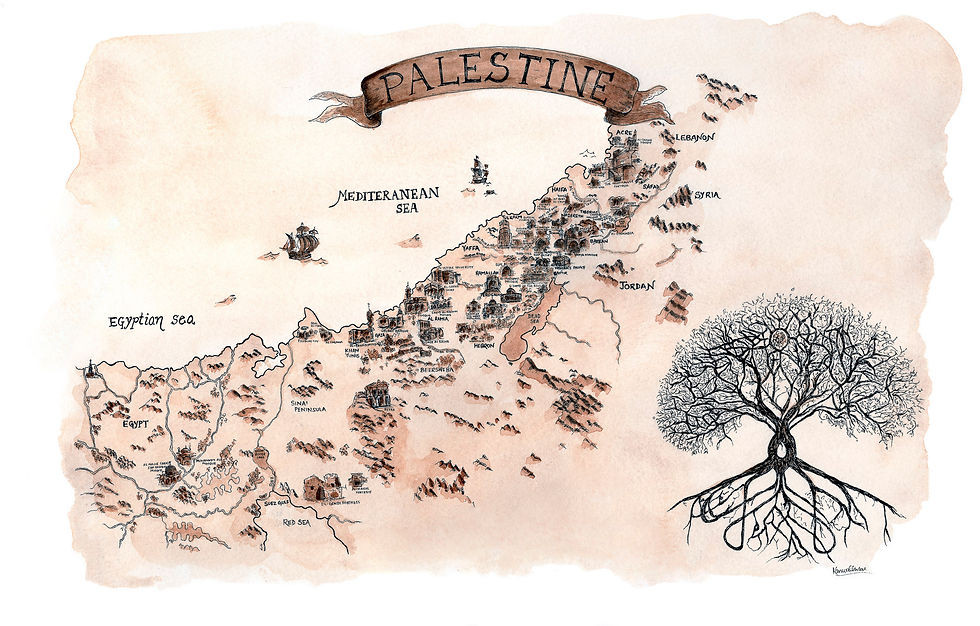 Palestine Map