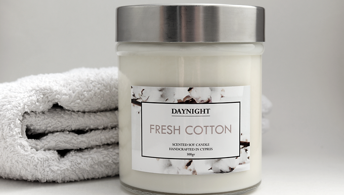 Fresh Cotton Candle 300gr