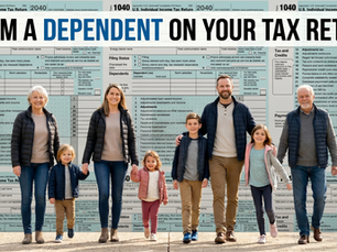IRS dependent rules guide explaining qualifying child, qualifying relative, Child Tax Credit eligibility, and dependent claim requirements