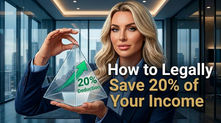 Business owner learning how to legally reduce taxable income using the 20% Qualified Business Income (QBI) deduction, a valuable tax-saving strategy for LLCs, S Corporations, and self-employed taxpayers in the United States