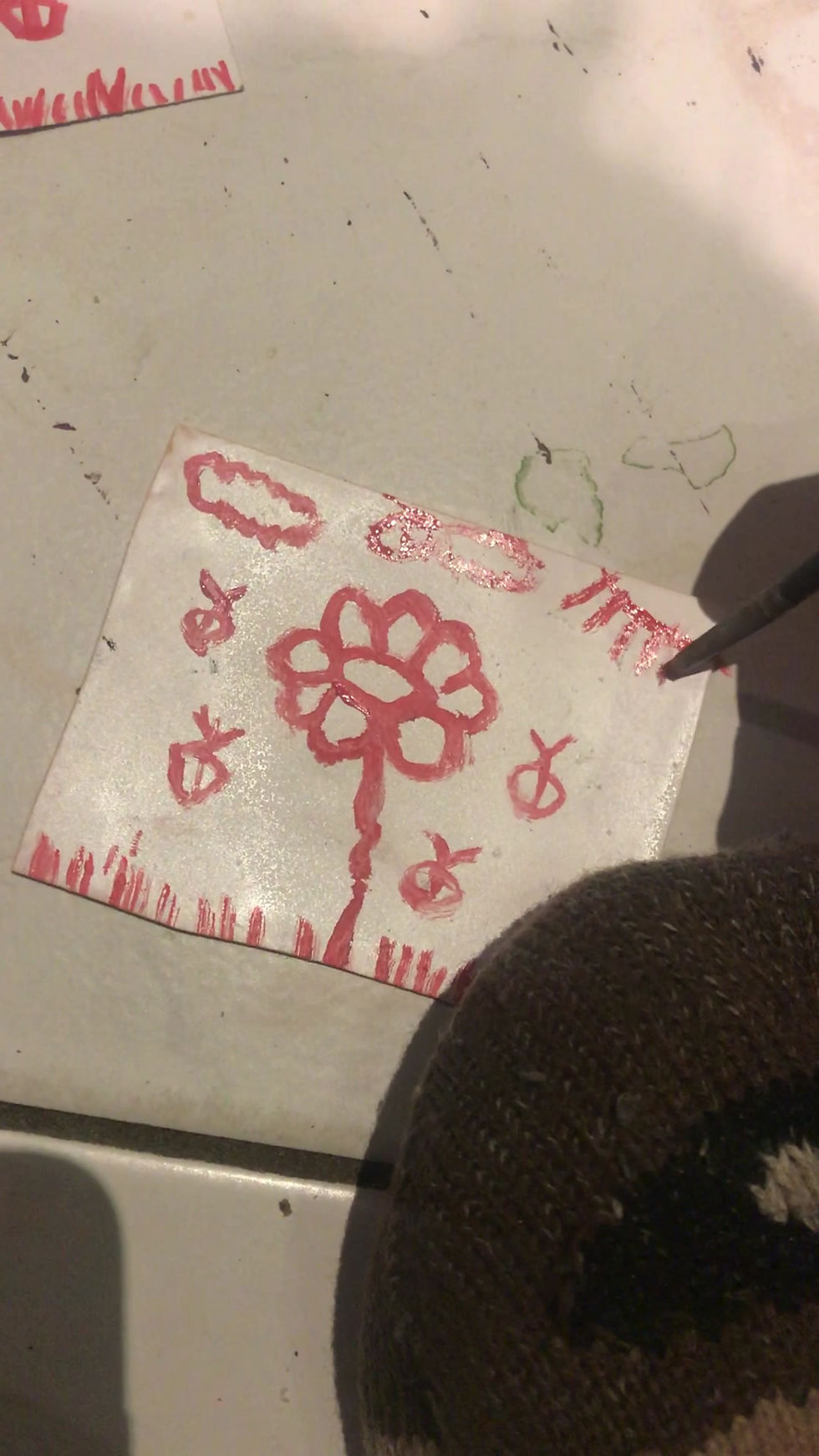 Thumbnail: 'Drawing (Flower)'