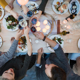 Repas entre amis - accords mets et vins rouges de Pessac-Léognan