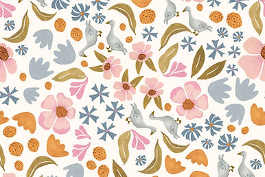 Folkflo Studio_Retro Fall Florals Cream_Repeat_10x10in_300DPI.jpg