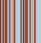 Vertical stripes in light blue, dark red, and tan.