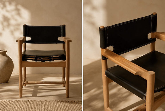RAVA | silla de cuero
