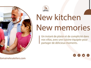 Cuisiner ensemble, le secret d’un moment inoubliable en famille chez Domaine les Ateliers & spa