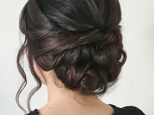 Bruidskapsel knap van ellen