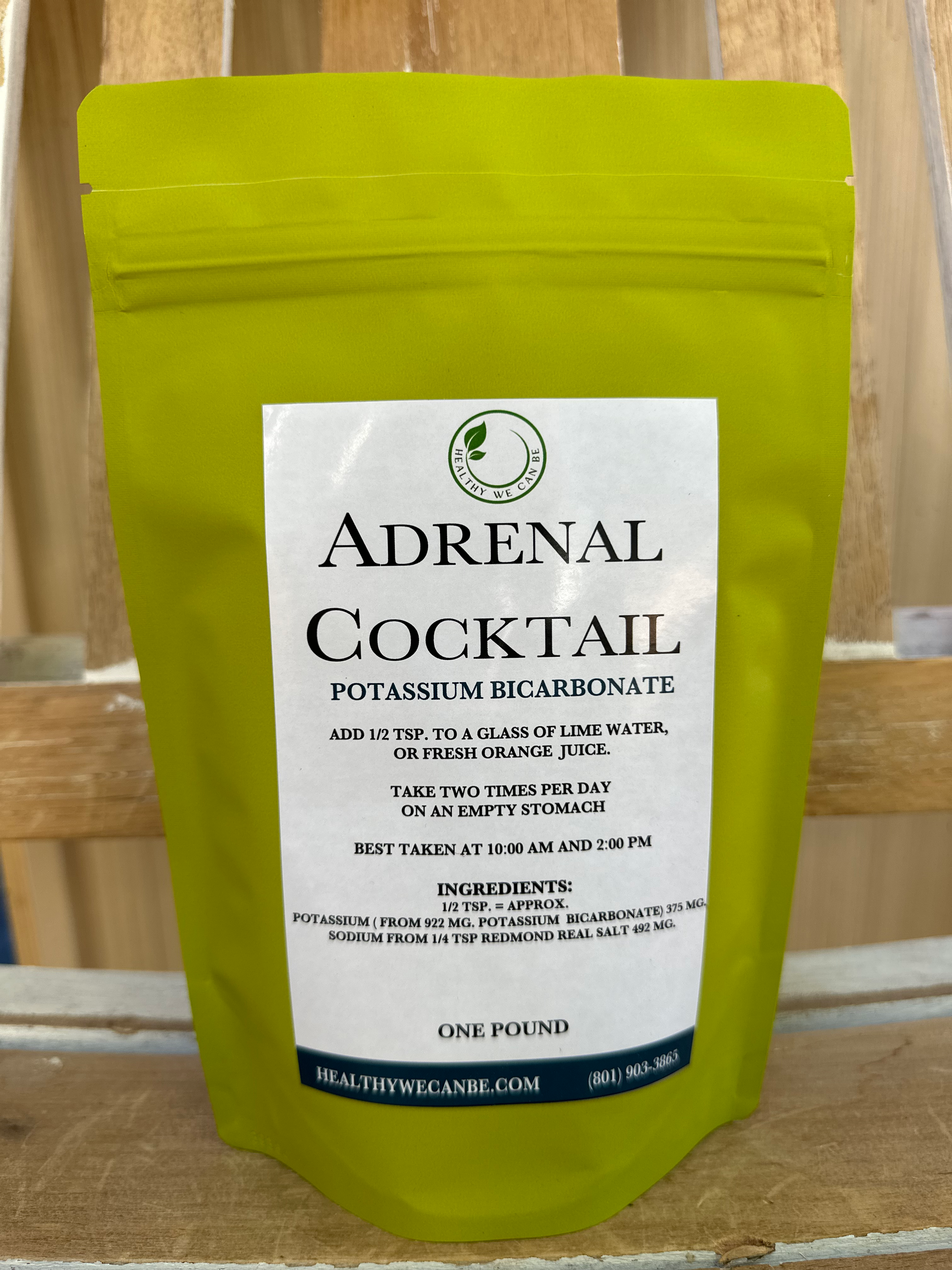ADRENAL COCKTAIL POTASSIUM BICARBONATE