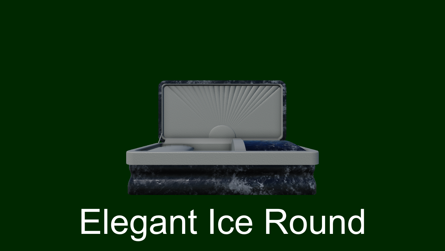 Elegant Ice Round