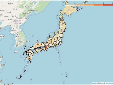 円安記念~外国人宿泊者数の変動~