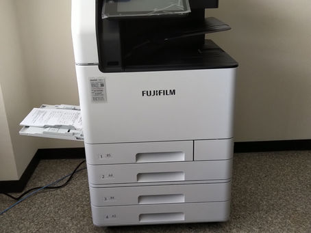 コピー機を入れ替えた