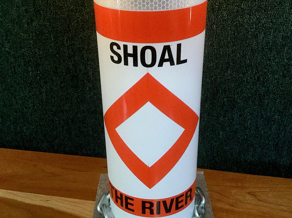 River Shoal Marker Lamp Chart Shade