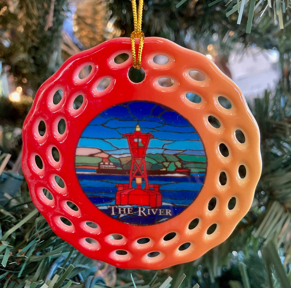 Thumbnail: Buoy Ornament Set Full Color