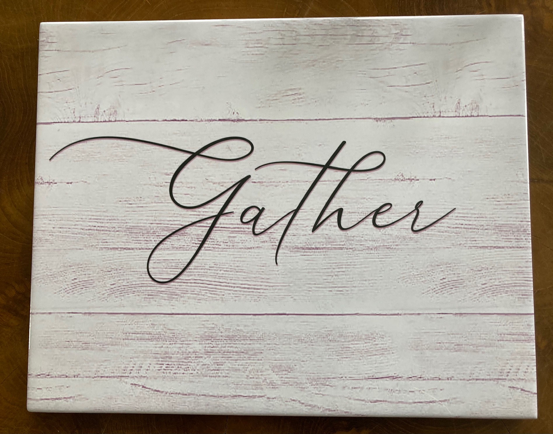 "Gather" 8" X 10" Tile