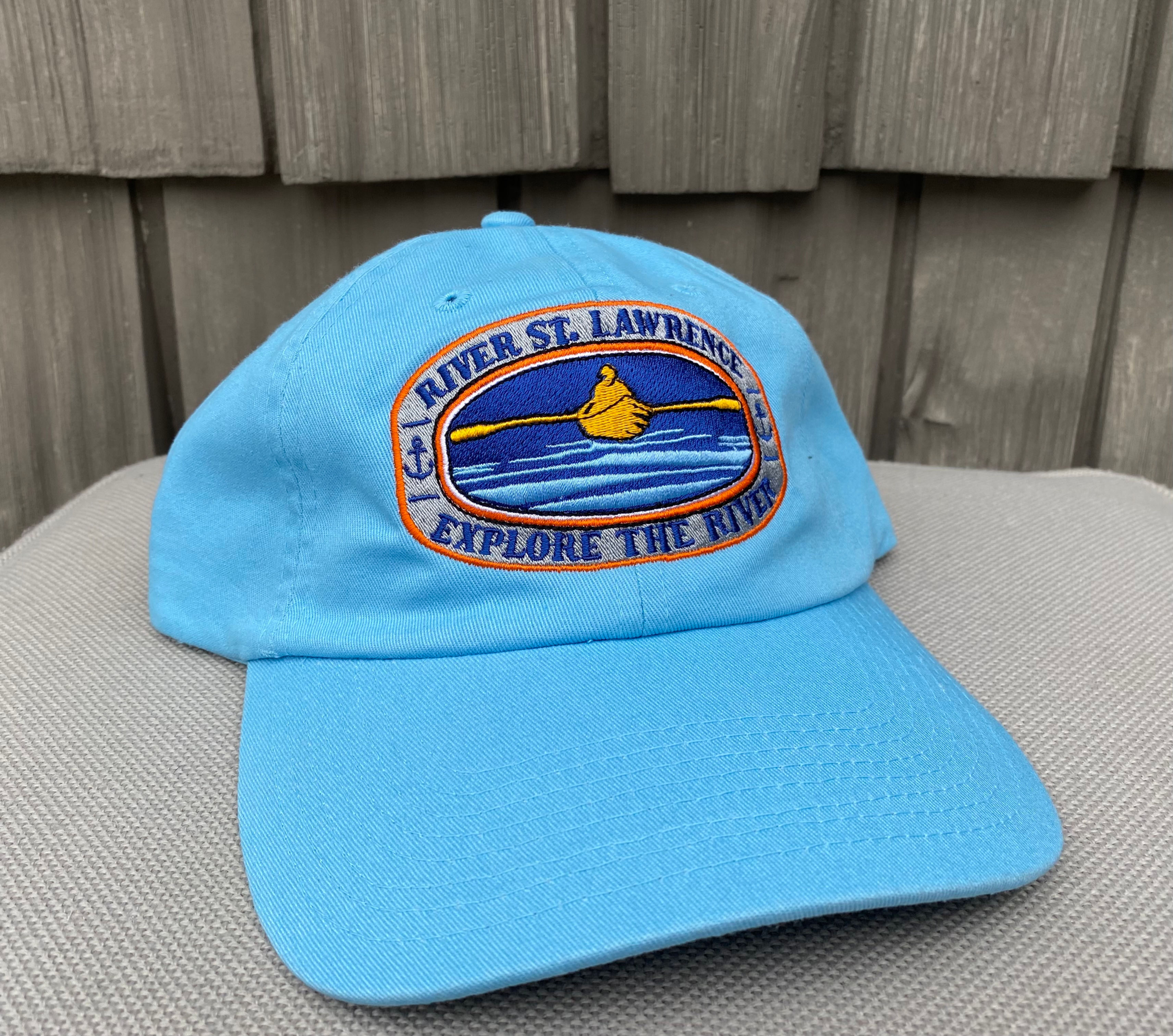 Explore The River Rower  Hat ~ Periwinkle Blue