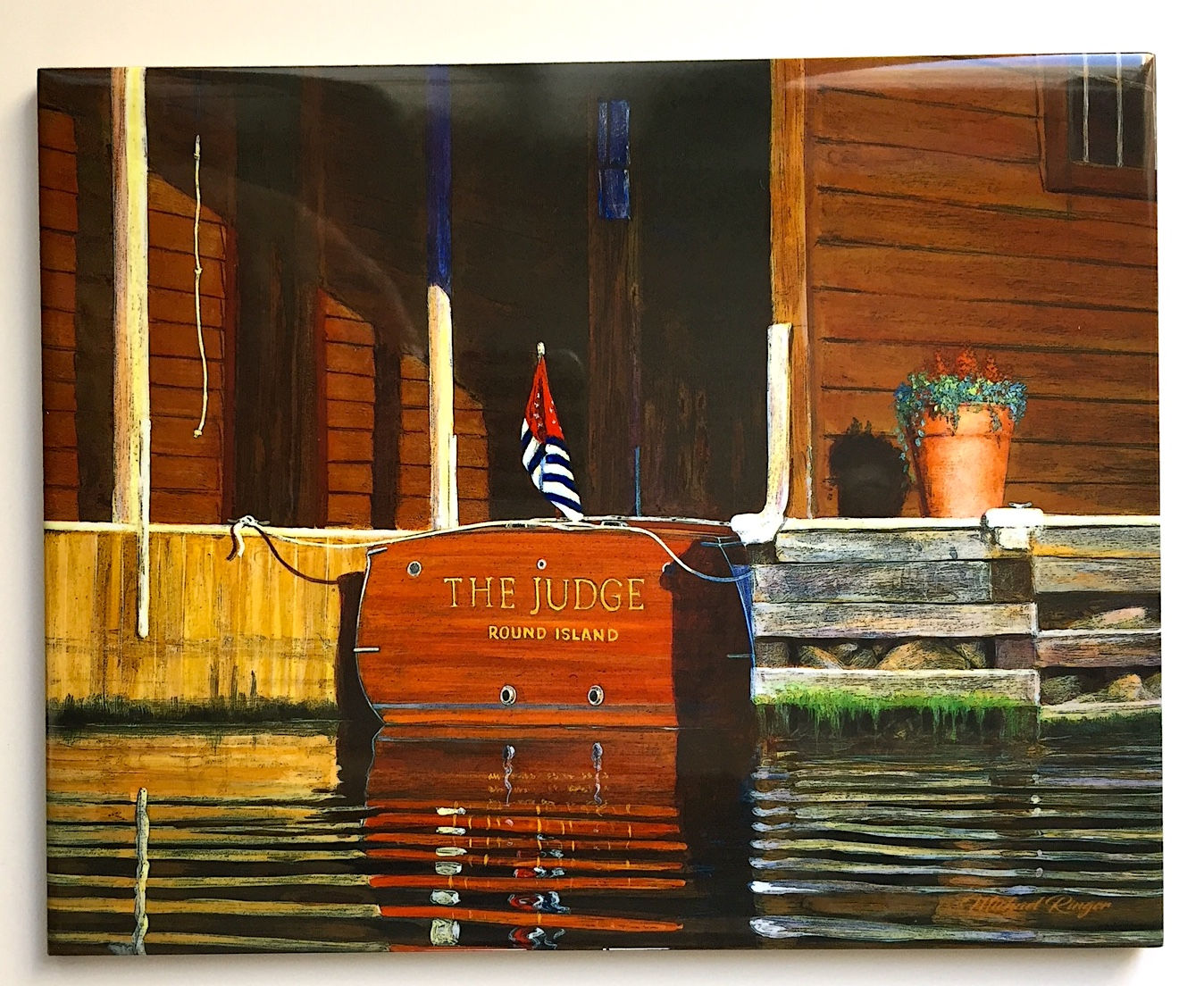 The Judge 8" X 10" Tile