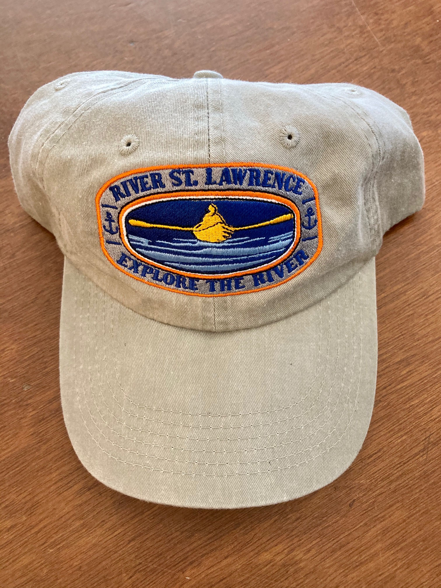 Explore The River Rower  Hat ~ Khaki