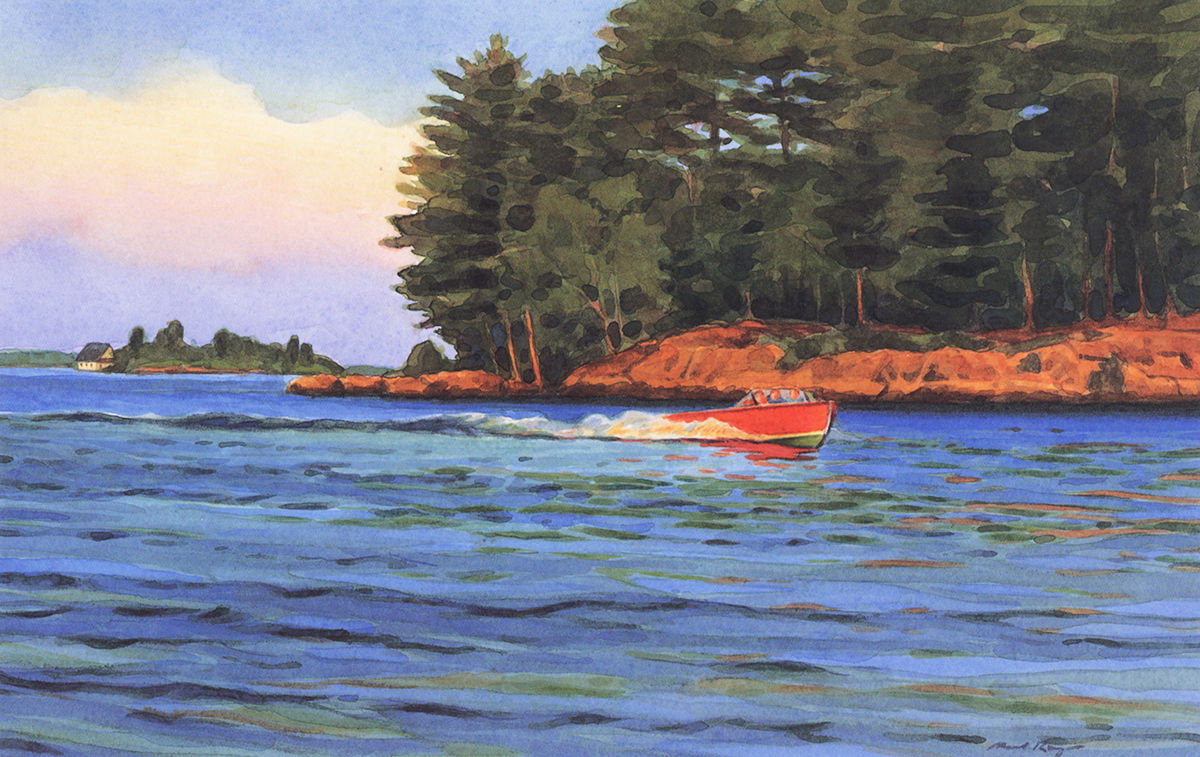 Racing Along The River